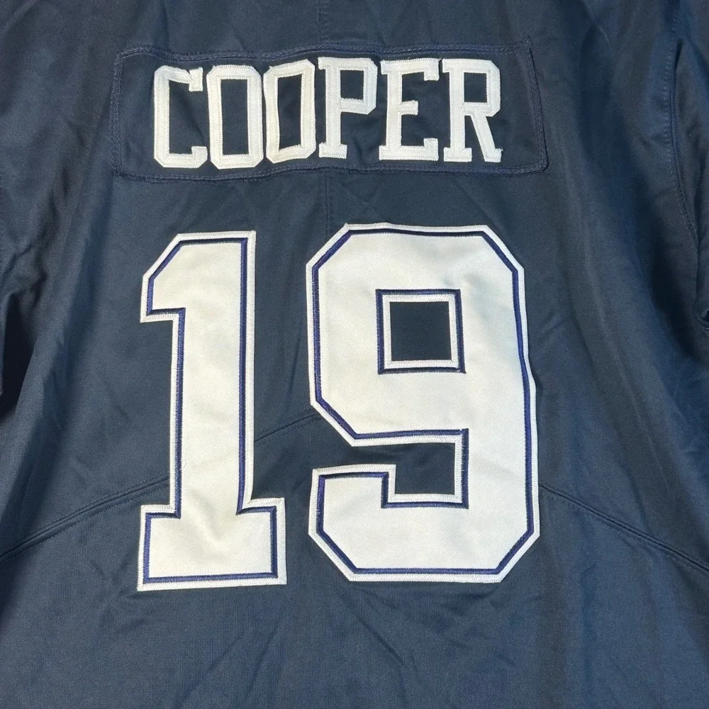 Nike Dallas Cowboys Amari Cooper #19 On Field Jersey Mens Large Navy Blue NFL